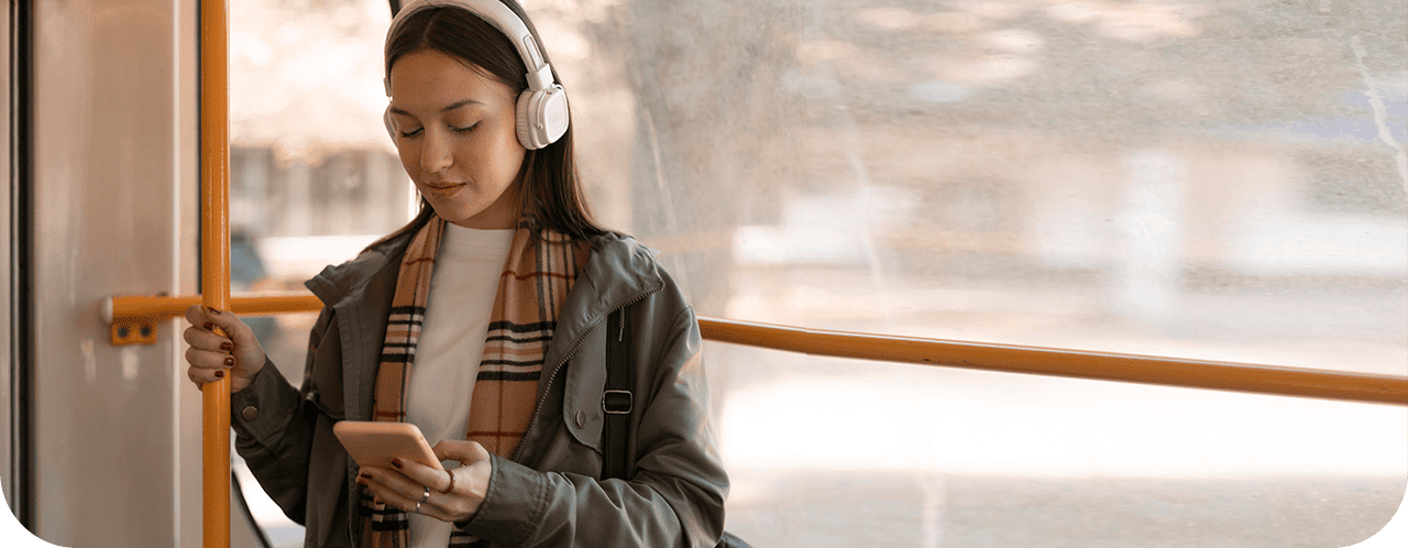 women using phone